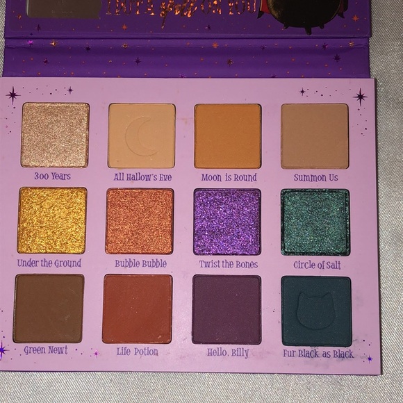 Colourpop x Hocus Pocus Witching Hour 12 Pan Eyeshadow Palette 11g NIB - Picture 13 of 16